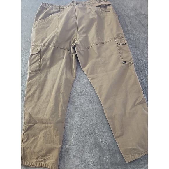 5.11 Tactical Series Mens Cargo Pants Khaki Cotton Size 42x32 Relaxed Fit - Picture 9 of 13